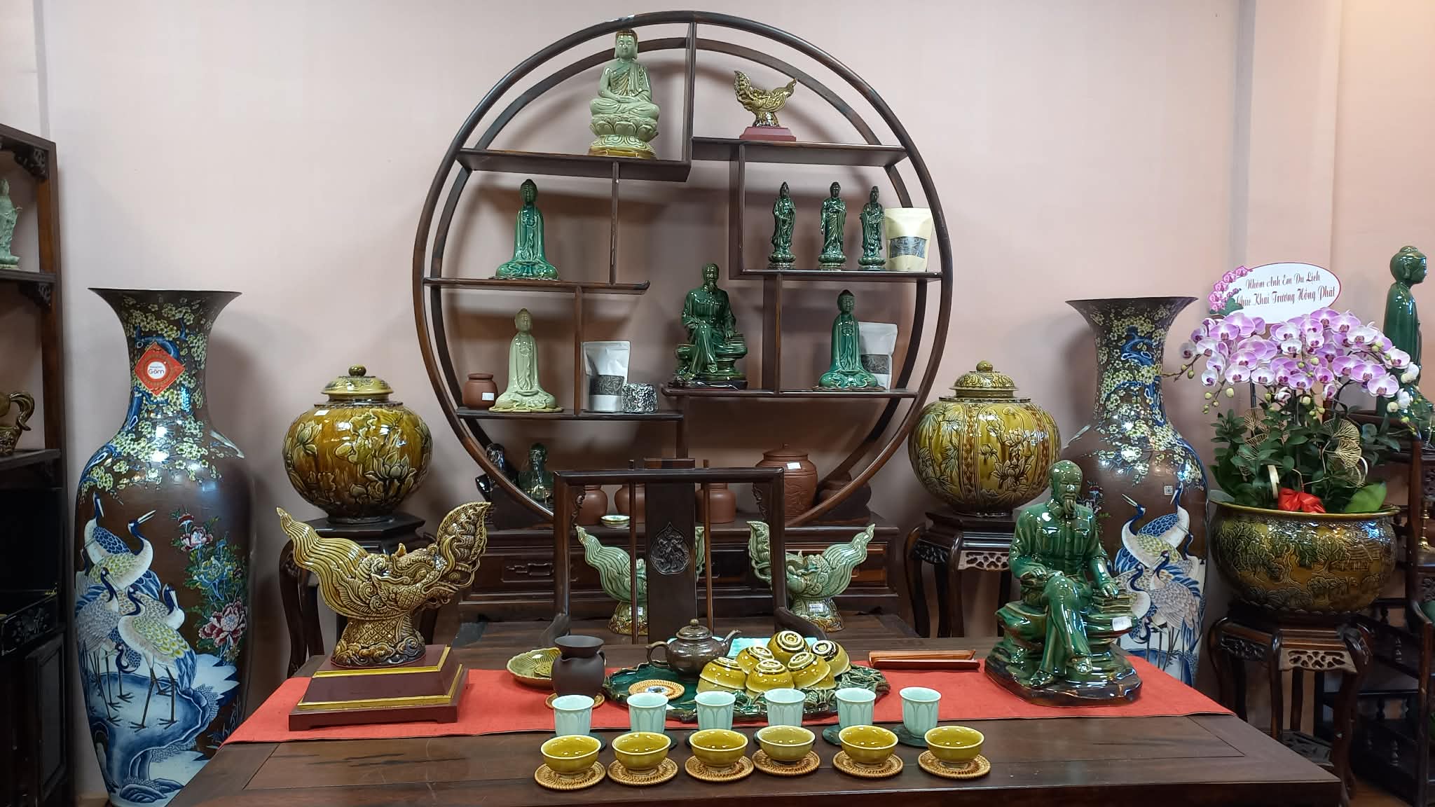 Văn hóa trà trong không gian Gốm